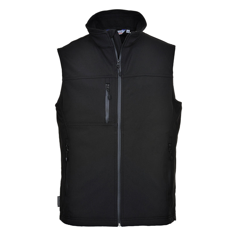 Chargez l'image dans la visionneuse de la galerie, TK51 - Gilet Softshell (3L), Noir # Couleur_Noir