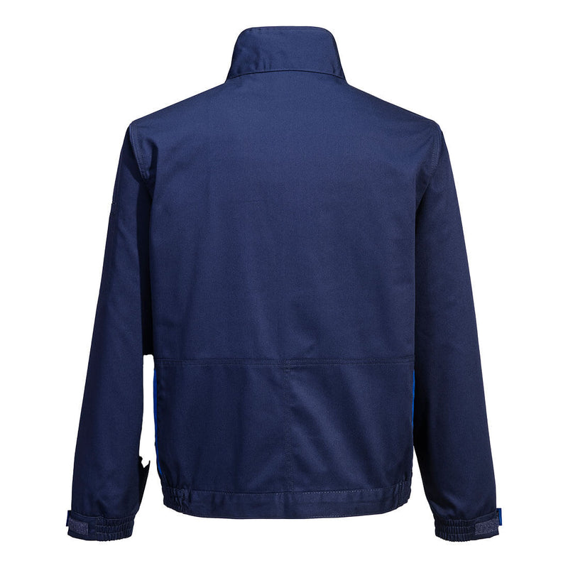 Chargez l'image dans la visionneuse de la galerie, TX10-Blouson Portwest Texo Contrast, Marine, vue de dos # Couleur_Marine