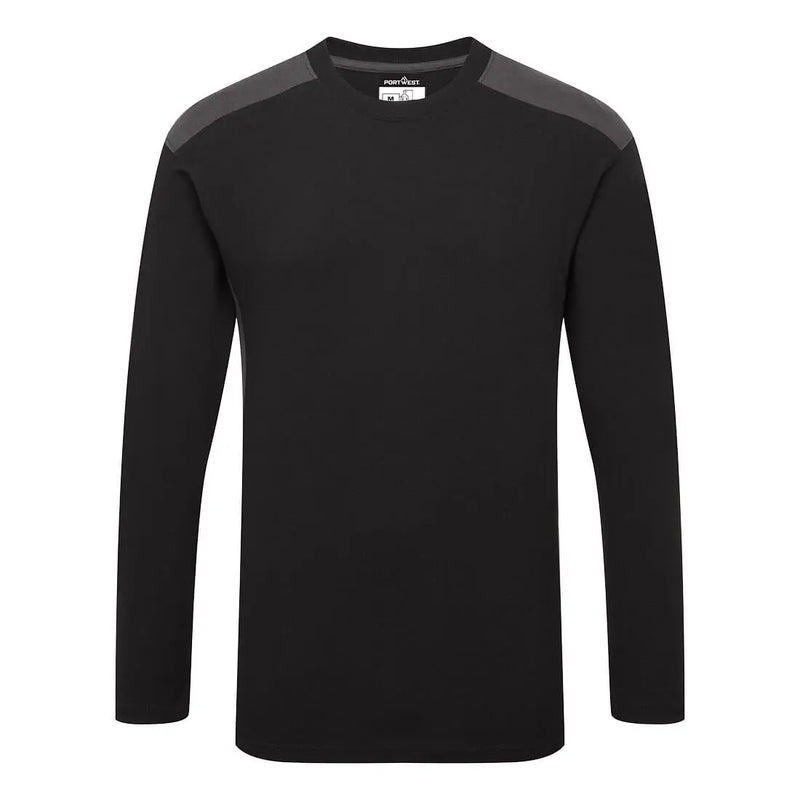 Chargez l'image dans la visionneuse de la galerie, T-shirt Bicolore Manches Longues W1664 - uniforme professionnel confortable