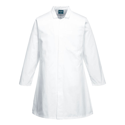 2202 - Blouse homme agroalimentaire, 1 poche, Blanc 