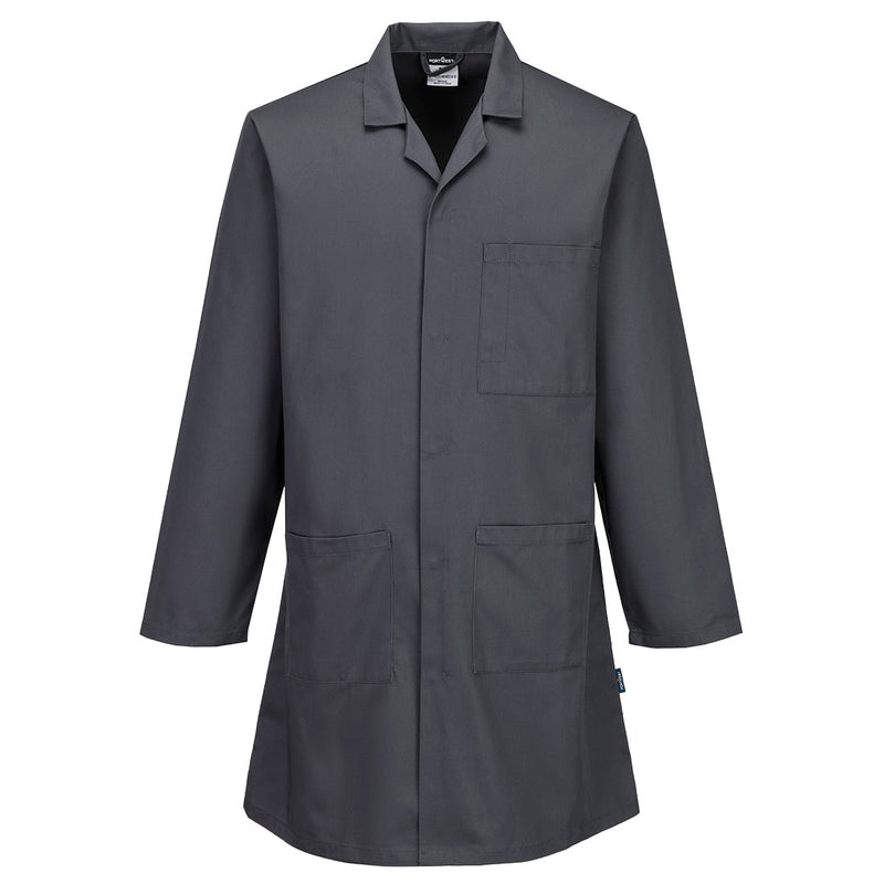 Chargez l'image dans la visionneuse de la galerie, 2852 - Blouse Standard poly/coton, Gris # Couleur_Gris
