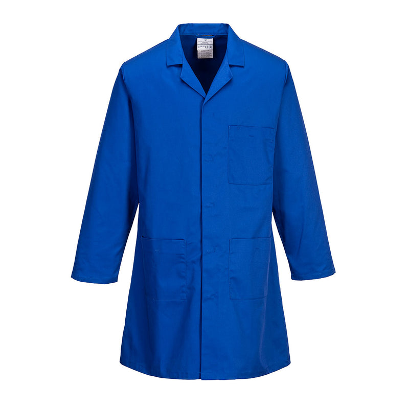 Chargez l'image dans la visionneuse de la galerie, 2852 - Blouse Standard poly/coton, Bleu Royal # Couleur_Bleu Royal
