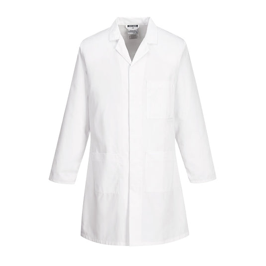 2852 - Blouse Standard poly/coton, Blanc 