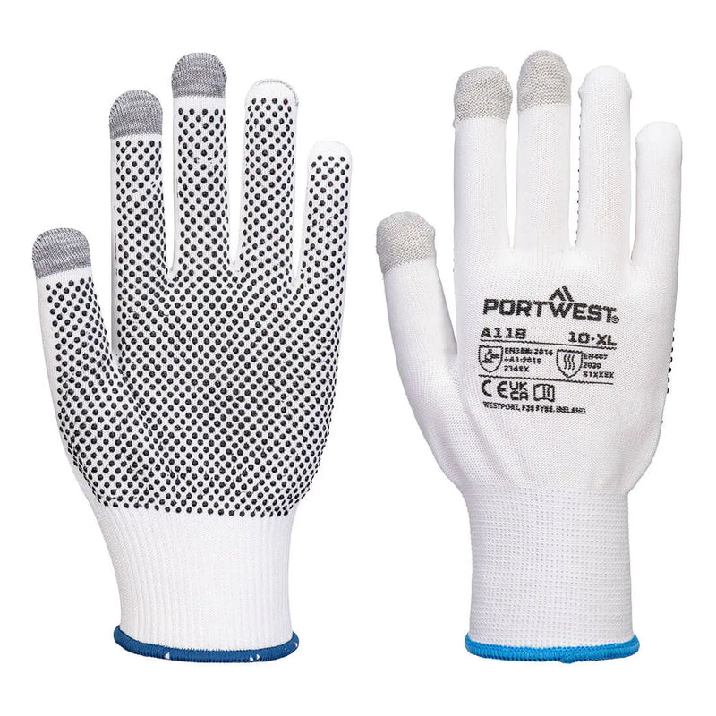 Chargez l'image dans la visionneuse de la galerie, Gant PVC picots tactile A118 Grip 13 - protection logistique entrepôt
