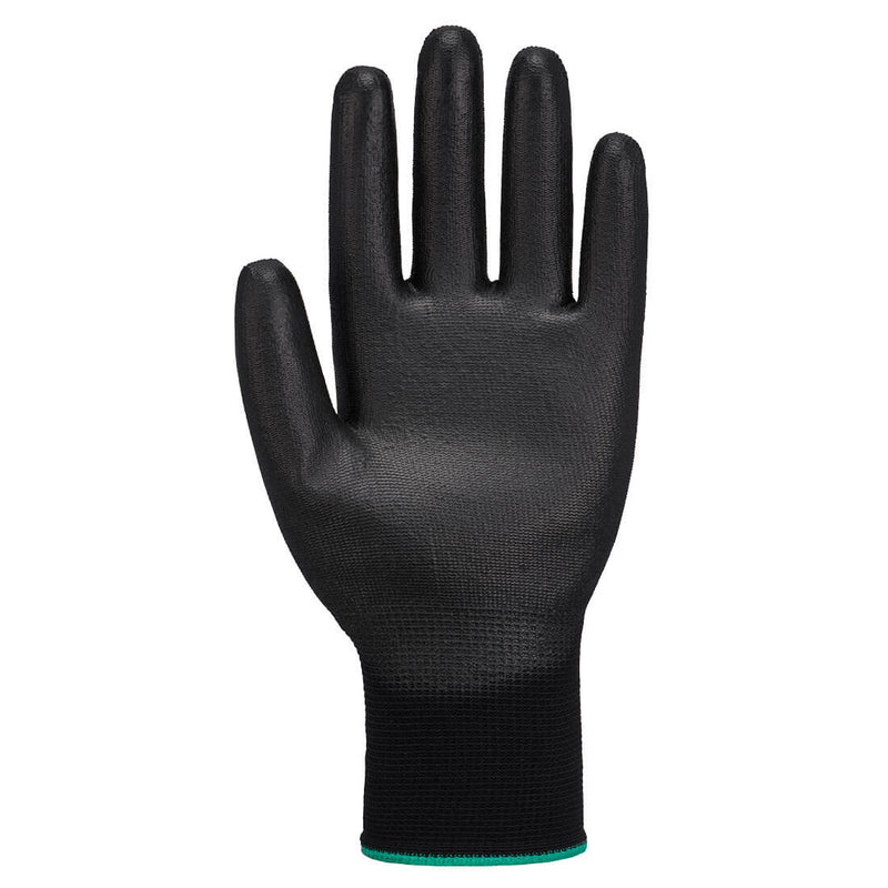 Chargez l'image dans la visionneuse de la galerie, A126 - Gant Grip 13 Nylon PU, Noir, vue de dos # Couleur_Noir
