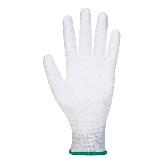 A199 - Gant paume enduit PU antistatique, Gris, vue de dos 