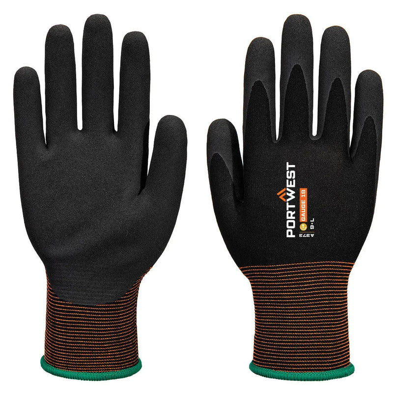 Chargez l'image dans la visionneuse de la galerie, Gant latex sablé adhérence GP Grip 18 A373K8RL - protection mains environnement humide et graisseux
