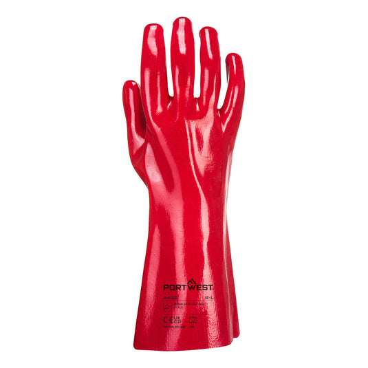 A435 - PVC Rouge, Rouge, vue de dos 