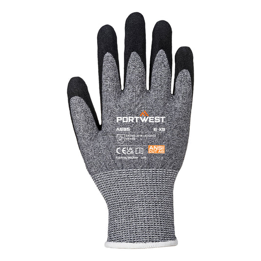 A665 - Gant VHR Advanced Cut E, Gris, vue de dos 