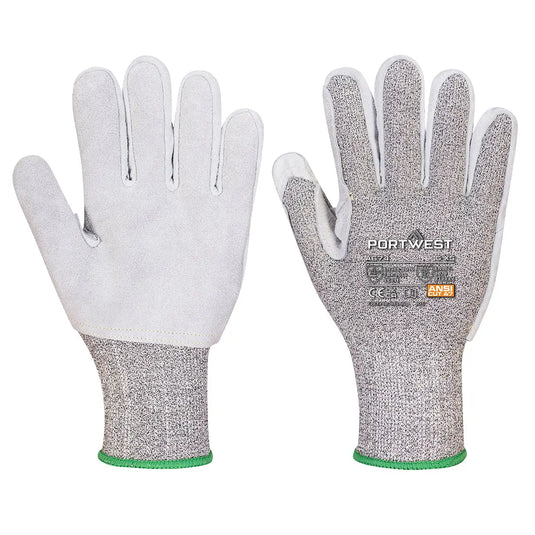Gant anti-coupures cuir A674K8RL - protection niveau F chaleur 250°C