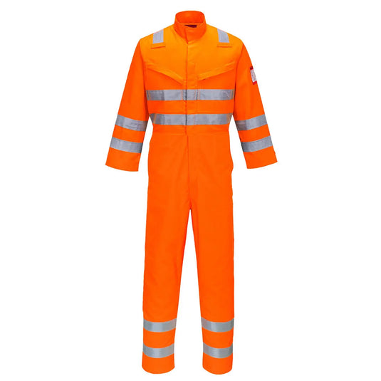 Combinaison Araflame AF91 - protection multirisques haute visibilité orange