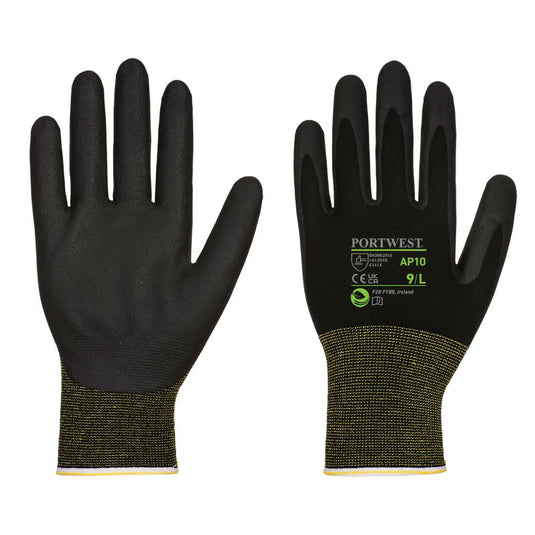 AP10 - NPR15 Gants Bambou Mousse de Nitrile - Paquet de 12 paires Epi-Protect