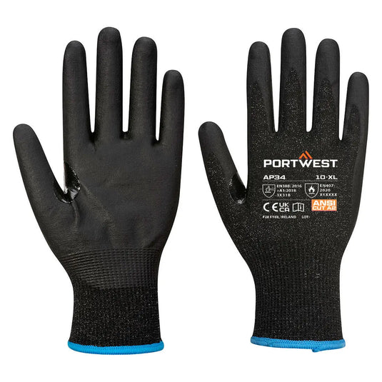 AP34 - LR15 GANT à écran tactile Mousse de nitrile PK12 Epi-Protect