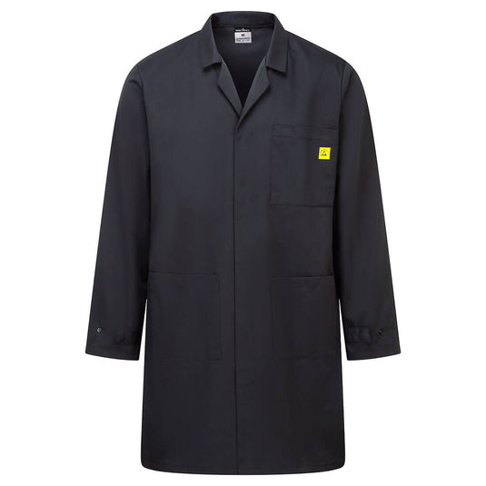 AS10 - Blouse Antistatique ESD, Noir
