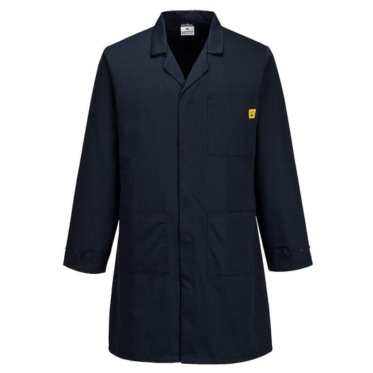 AS10 - Blouse Antistatique ESD, Marine