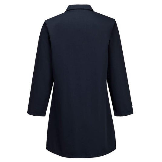 AS10 - Blouse Antistatique ESD, Marine, vue de dos