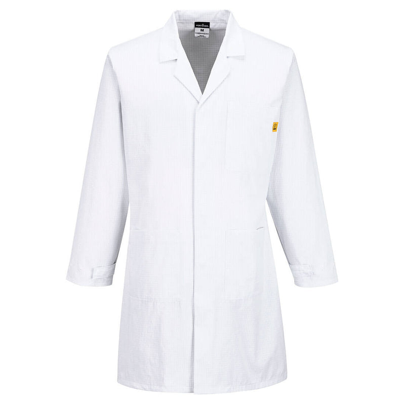 Chargez l'image dans la visionneuse de la galerie, AS10 - Blouse Antistatique ESD, Blanc # Couleur_Blanc
