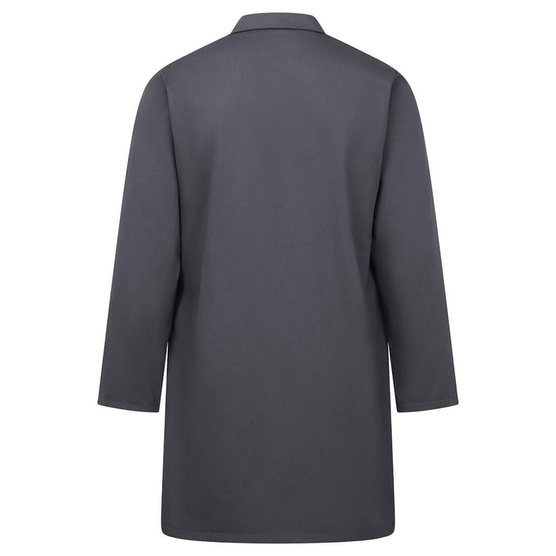 Chargez l'image dans la visionneuse de la galerie, AS10 - Blouse Antistatique ESD, Gris Zoom, vue de dos # Couleur_Gris Zoom
