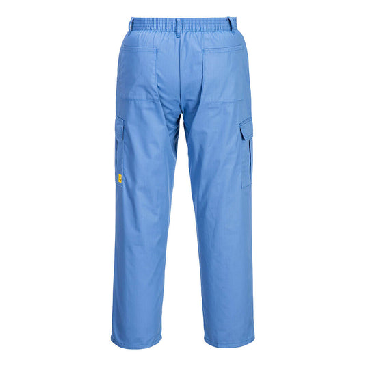AS11 - Pantalon Antistatique ESD, Bleu Hamilton, vue de dos