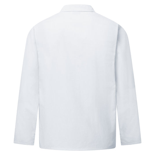 AS18 - Veste de laboratoire ESD, Blanc, vue de dos