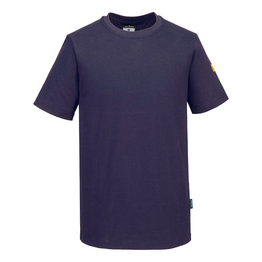 AS20 - T-Shirt antistatique ESD, Marine