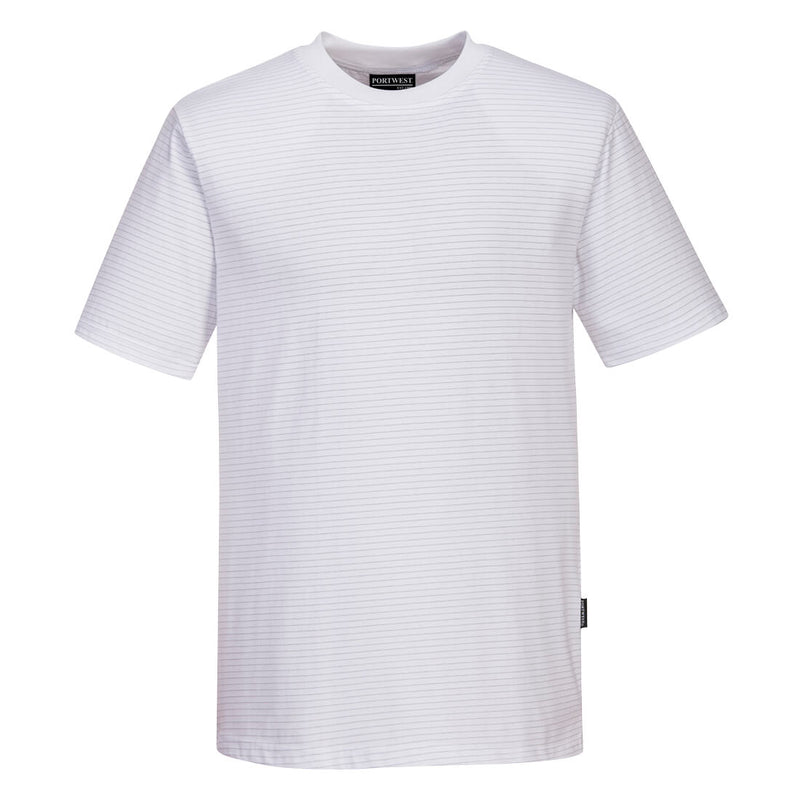 Chargez l'image dans la visionneuse de la galerie, AS20 - T-Shirt antistatique ESD, Blanc # Couleur_Blanc
