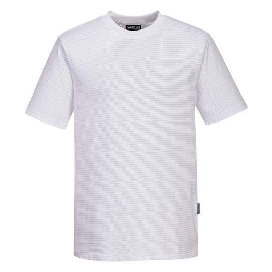 AS20 - T-Shirt antistatique ESD, Blanc 