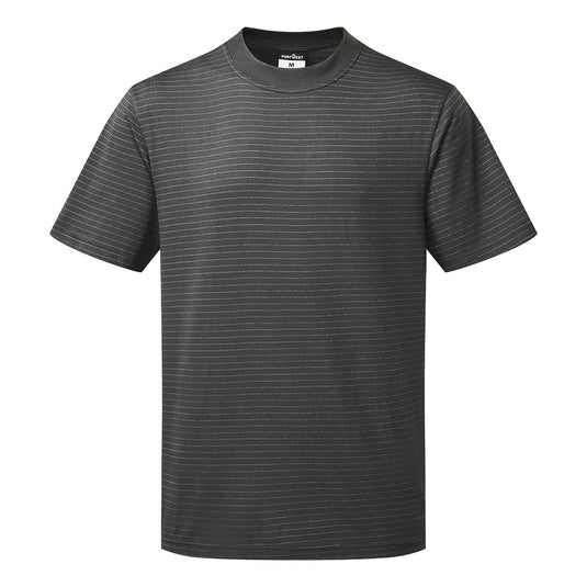 AS20 - T-Shirt antistatique ESD, Gris Zoom