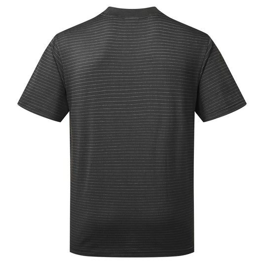AS20 - T-Shirt antistatique ESD, Gris Zoom, vue de dos