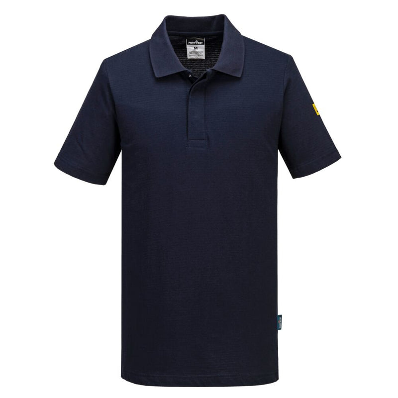 Chargez l'image dans la visionneuse de la galerie, AS21 - Polo antistatique ESD, Marine # Couleur_Marine
