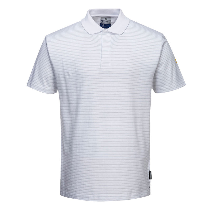 Chargez l'image dans la visionneuse de la galerie, AS21 - Polo antistatique ESD, Blanc # Couleur_Blanc
