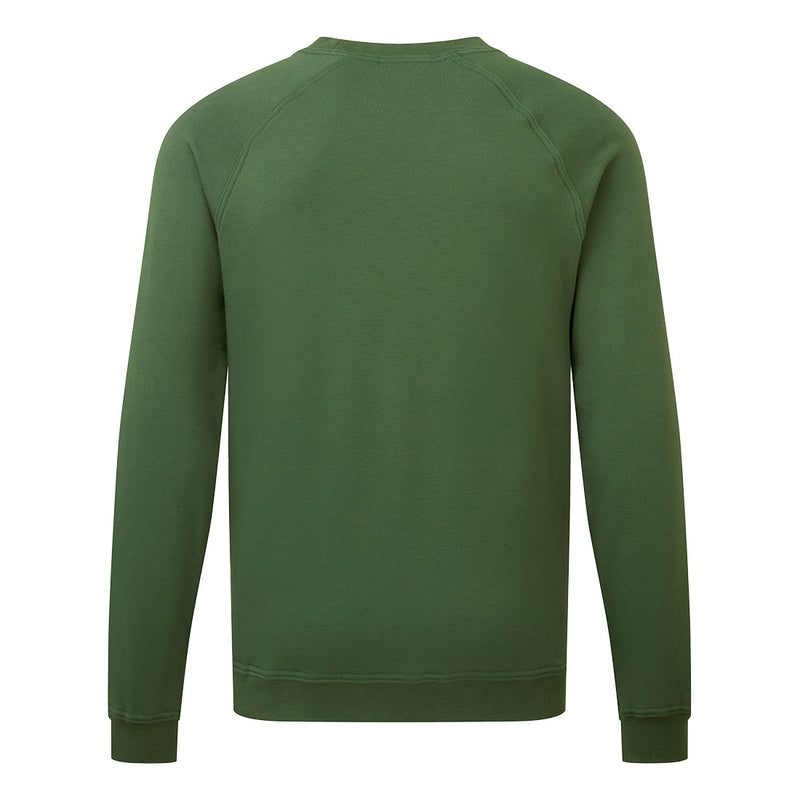 Chargez l'image dans la visionneuse de la galerie, AS24 - sweat shirt anti statique ESD, Vert Forêt, vue de dos # Couleur_Vert Forêt
