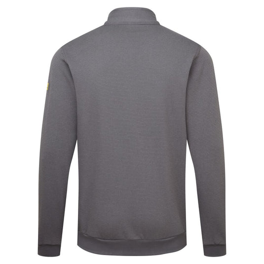 AS25 - sweat shirt anti statique ESD, Gris Zoom, vue de dos