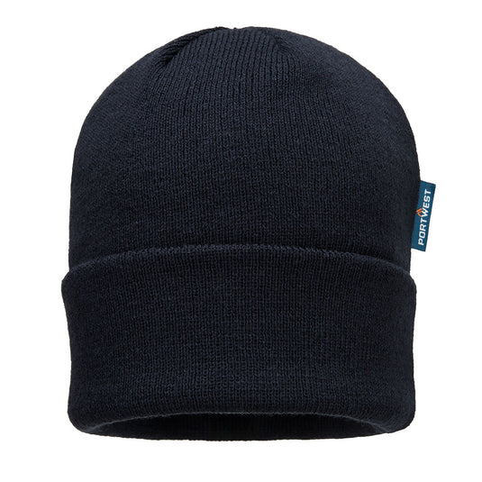 B013 - Bonnet en tricot isolé, Marine 
