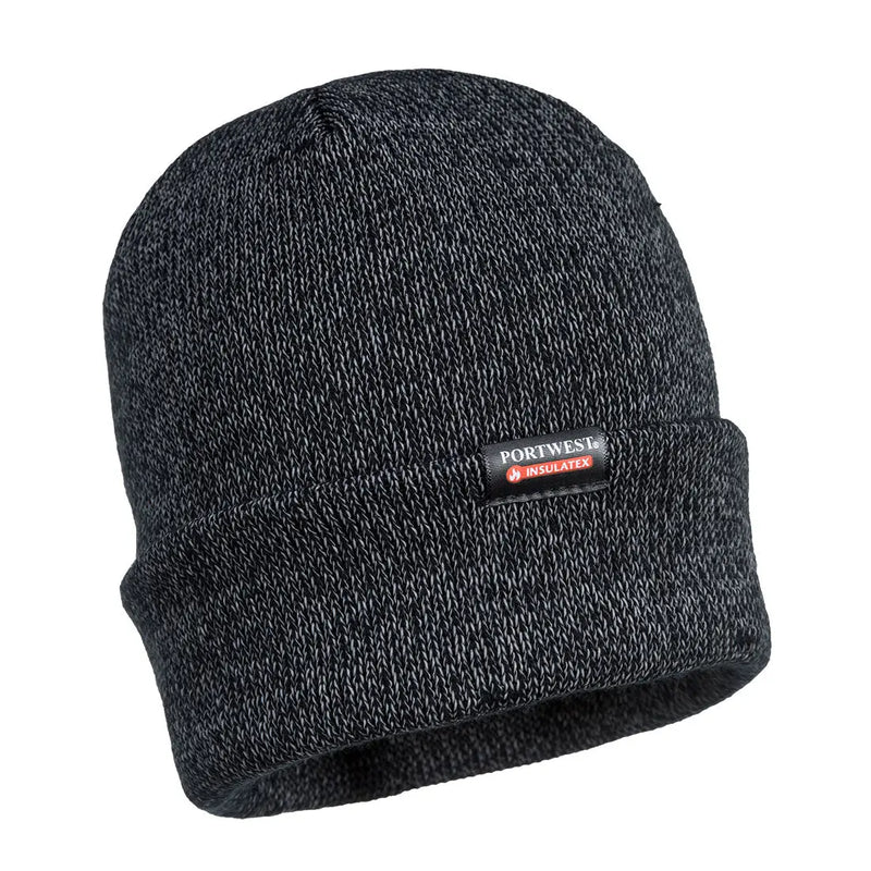 Chargez l'image dans la visionneuse de la galerie, Bonnet tricot réfléchissant B026 - doublure Insulatex isolante
