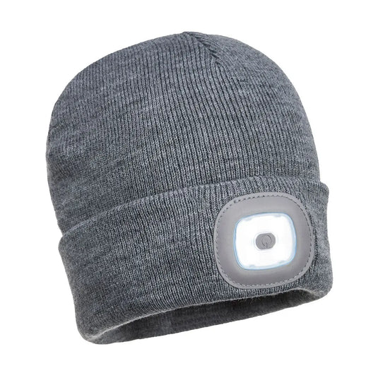 B029 - Bonnet Beanie avec lampes LED Epi-Protect