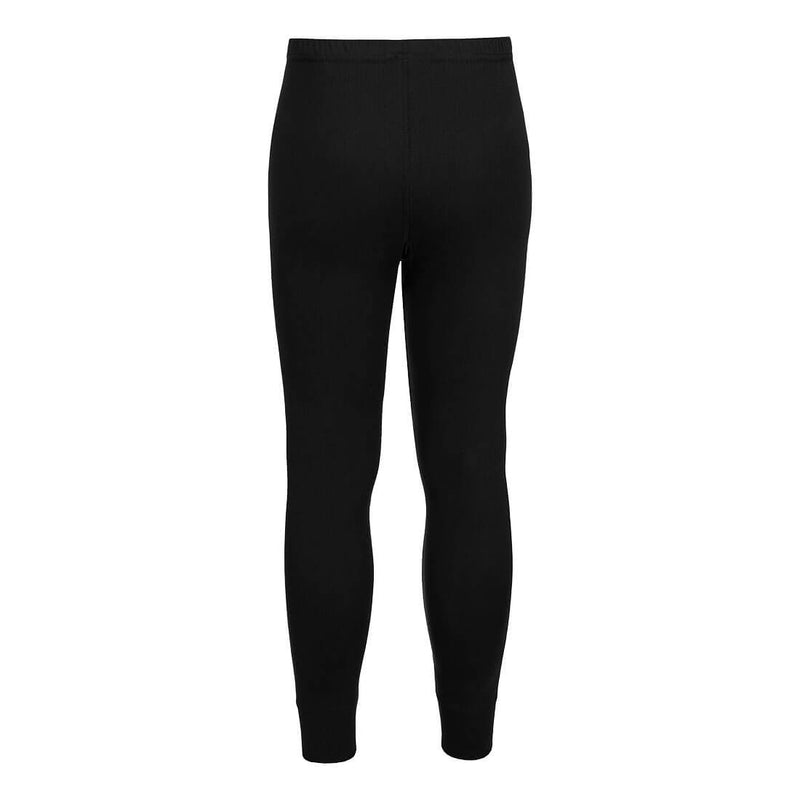 Chargez l'image dans la visionneuse de la galerie, B121 - Pantalon Thermique, Noir, vue de dos # Couleur_Noir

