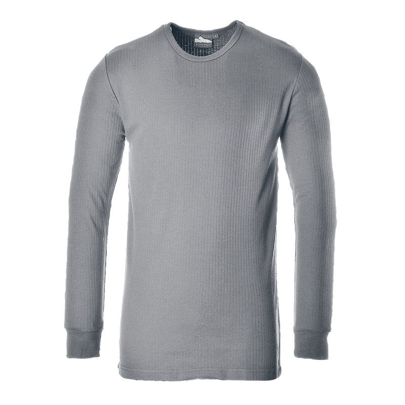 Chargez l'image dans la visionneuse de la galerie, B123 - T-shirt Thermique Manches Longues, Gris # Couleur_Gris
