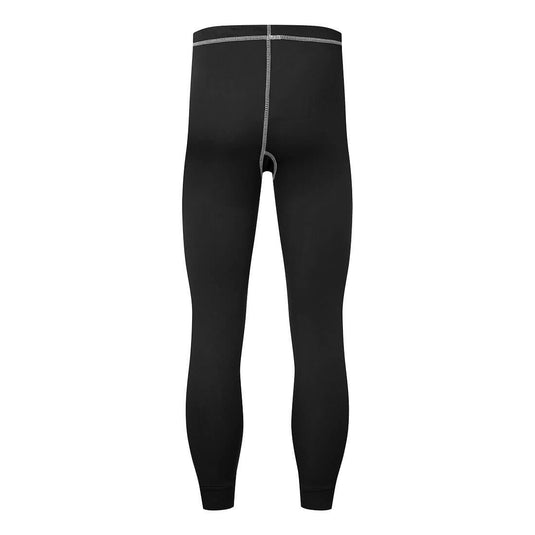 B151 - Base Pro Legging antibactérien, Noir, vue de dos 