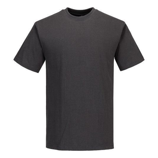 B195 - T-Shirt Premium Turin, Gris Métal