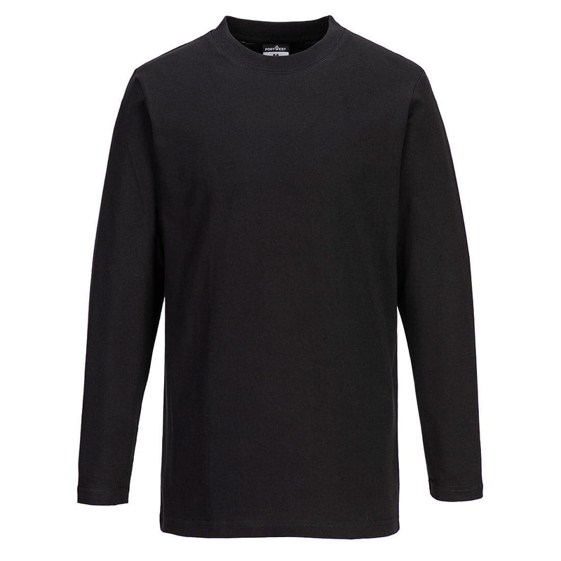 Chargez l'image dans la visionneuse de la galerie, B196 - T-Shirt Manches longues, Noir # Couleur_Noir
