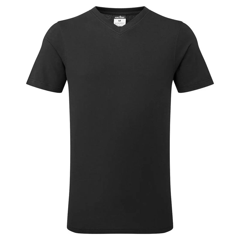 Chargez l'image dans la visionneuse de la galerie, T-shirt coton col V B197 - coupe slim fit personnalisable
