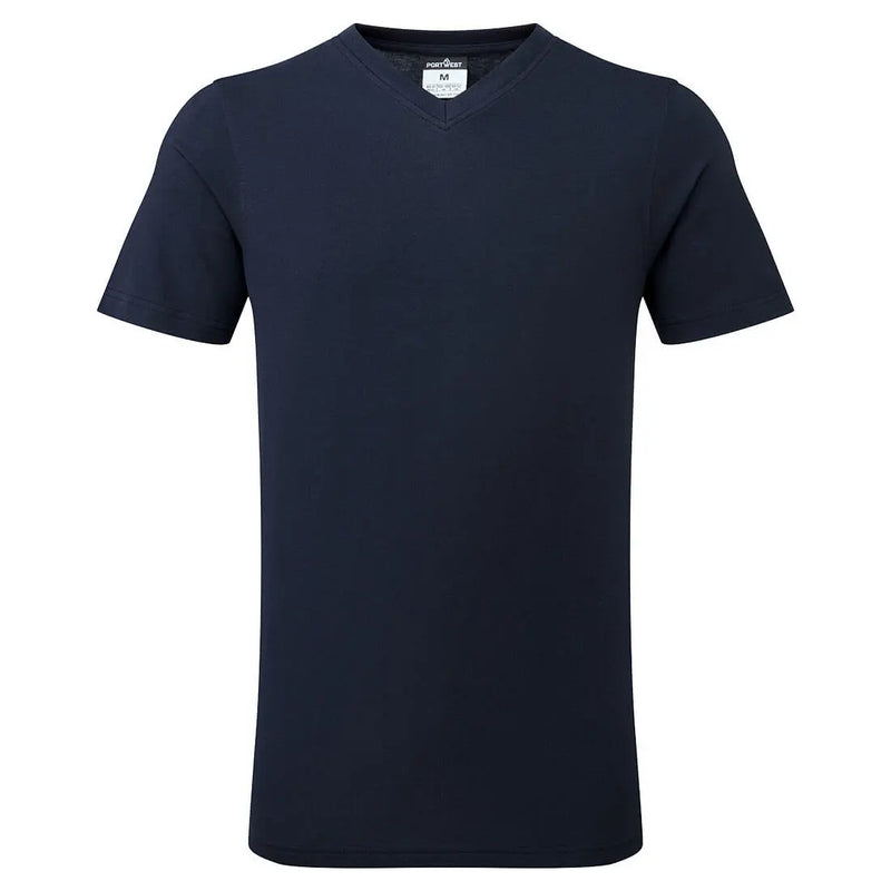 Chargez l'image dans la visionneuse de la galerie, T-shirt coton col V B197 - vêtement travail professionnel
