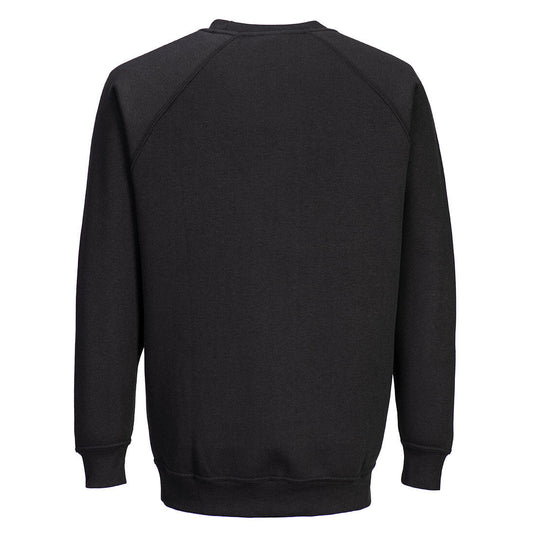 B300 - Sweatshirt Roma, Noir, vue de dos