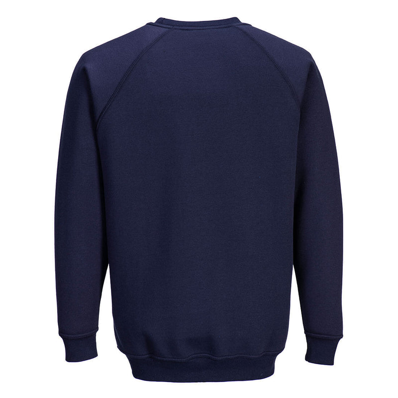 Chargez l'image dans la visionneuse de la galerie, B300 - Sweatshirt Roma, Marine, vue de dos # Couleur_Marine
