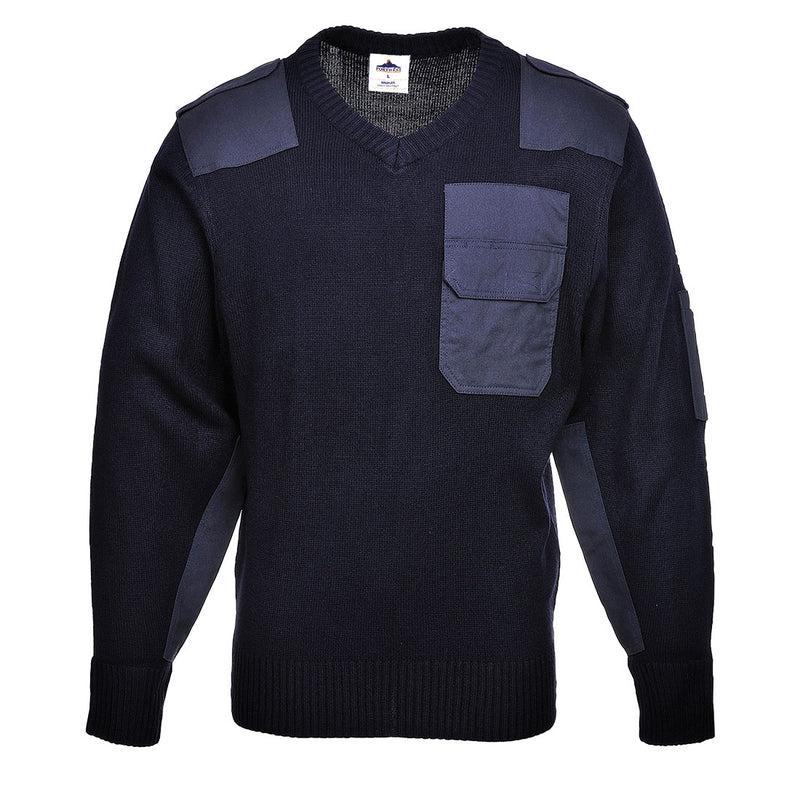 Chargez l'image dans la visionneuse de la galerie, B310 - Pull Otan, Marine # Couleur_Marine
