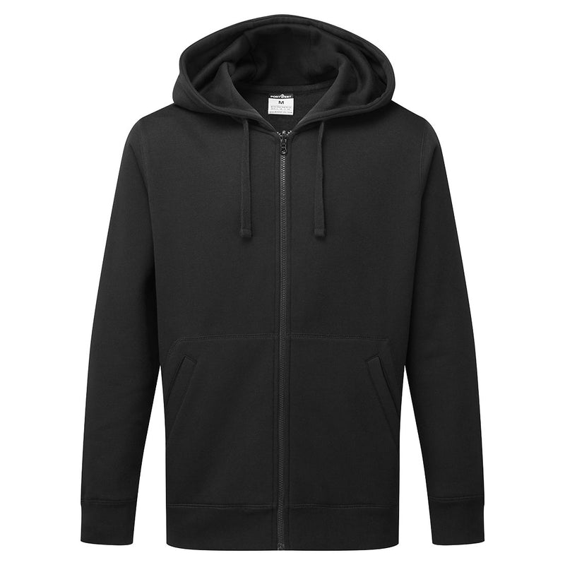 Chargez l'image dans la visionneuse de la galerie, B312 - Sweat à capuche zippé, Noir # Couleur_Noir

