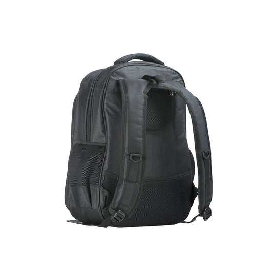 B916 - Sac à dos multipoches, Noir, vue de dos 