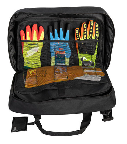 B930 - Sac de présentation pour les gants, Noir, vue de dos 