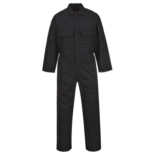 BIZ1 - Combinaison Bizweld™ Retardateur de flammes, Noir Tall